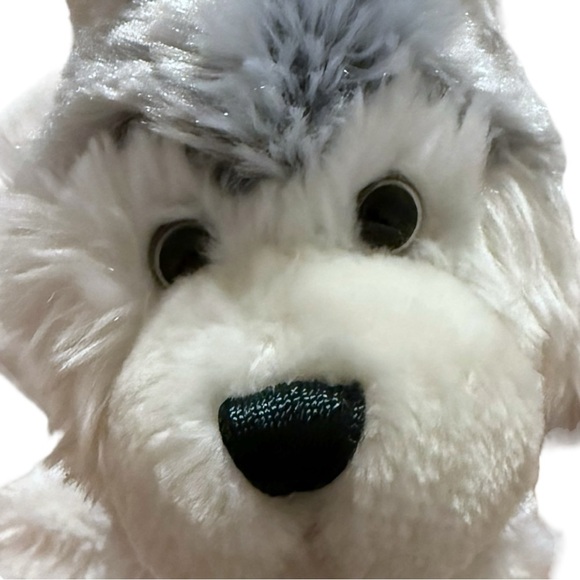 Ganz Webkinz Husky Plush Stuffed Animal Dog HM120 Gray White Retired - Picture 5 of 13